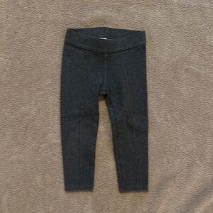 Janie and Jack Dark Gray Leggings